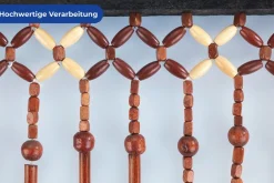 Maximex Türvorhang »Holzperlen« Hakenaufhängung 1 Stk. tlg. Handarbeit