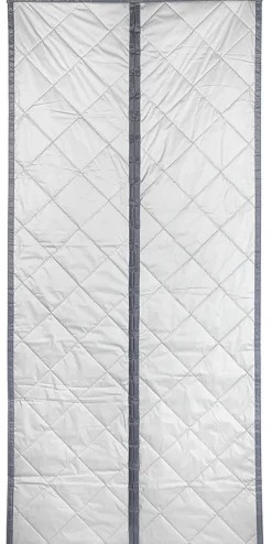 Maximex Türvorhang »Wärmeschutz 2in1« Klettband 1 Stk. tlg. 80x200 cm, Thermo-Vorhang, reflektierende Außenseite, blickdicht
