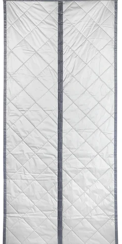 Maximex Türvorhang »Wärmeschutz 2in1« Klettband 1 Stk. tlg. 90x200 cm, Thermo-Vorhang, reflektierende Außenseite, blickdicht