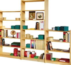 Möbilia Bücherregal 1 Stk. tlg. gefertigt aus massivem Kiefernholz