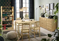 Möbilia Bücherregal 1 Stk. tlg. gefertigt aus massivem Kiefernholz