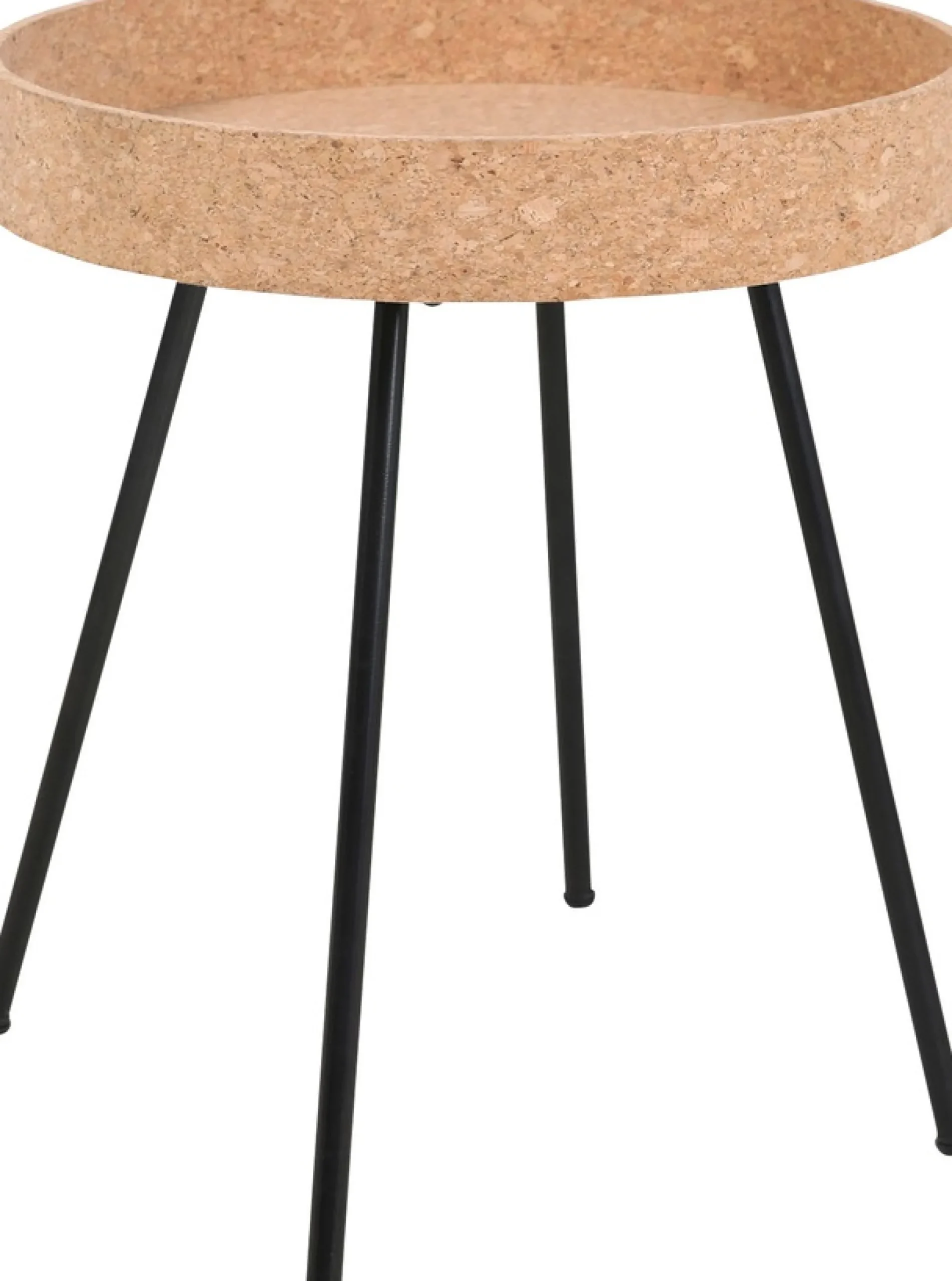 Möbilia Beistelltisch Set, 2 Stk. tlg. Tischplatten aus Kork