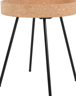 Möbilia Beistelltisch Set, 2 Stk. tlg. Tischplatten aus Kork
