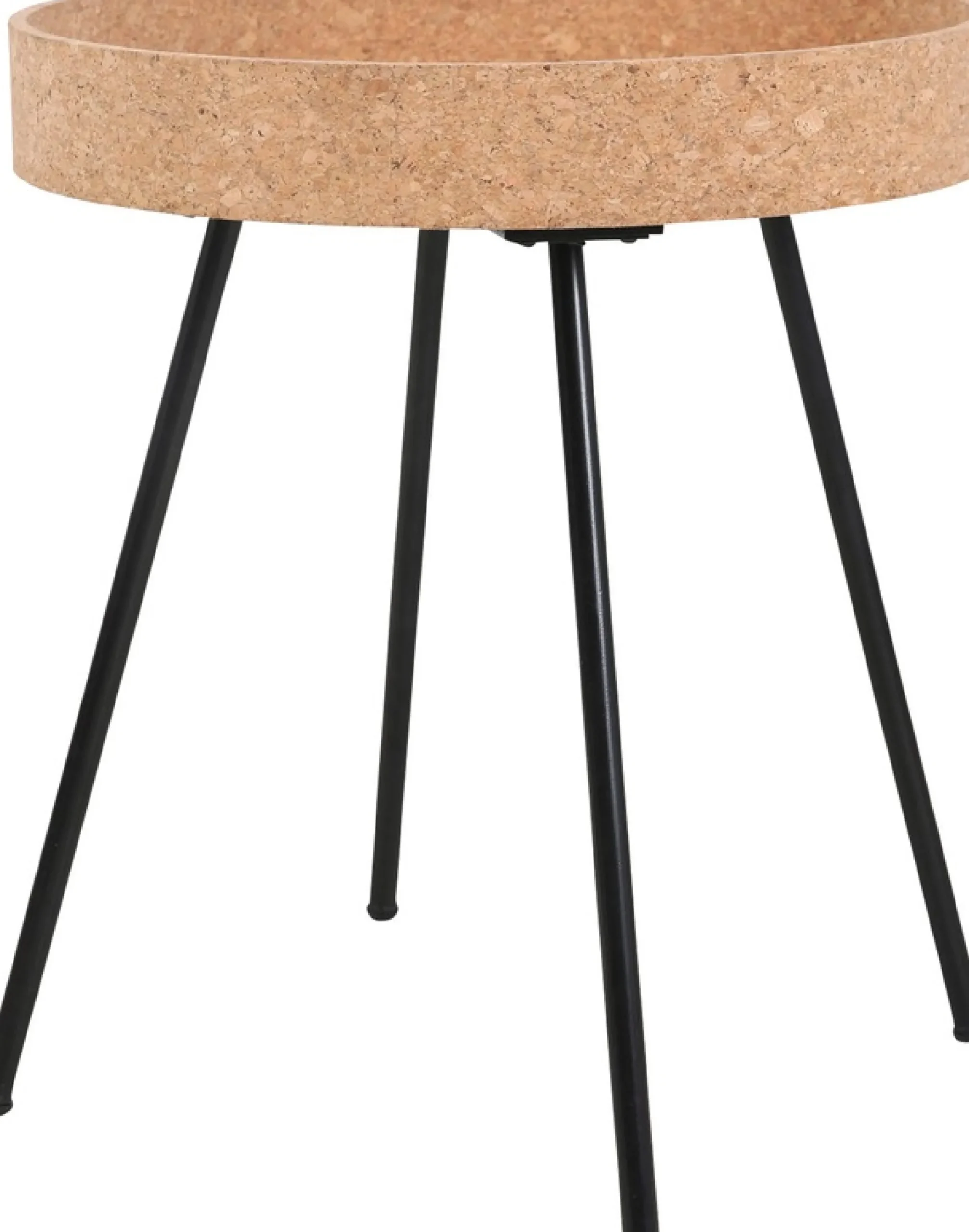 Möbilia Beistelltisch Set, 2 Stk. tlg. Tischplatten aus Kork