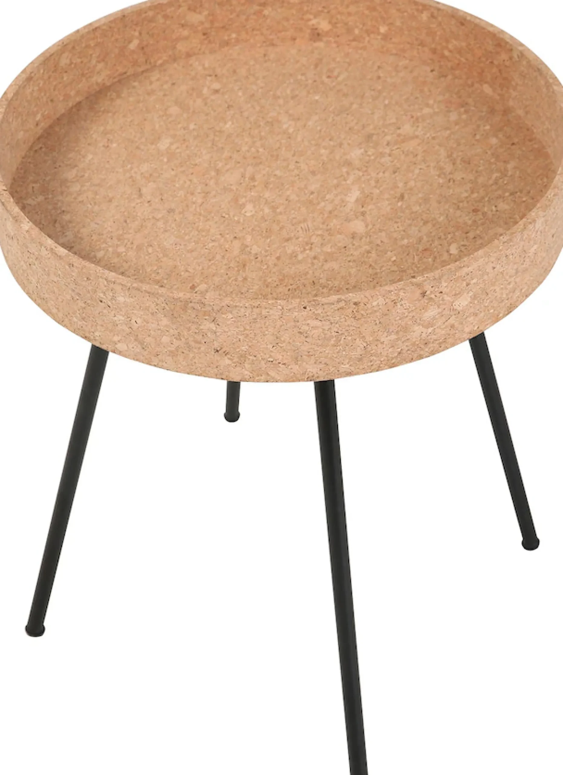 Möbilia Beistelltisch Set, 2 Stk. tlg. Tischplatten aus Kork