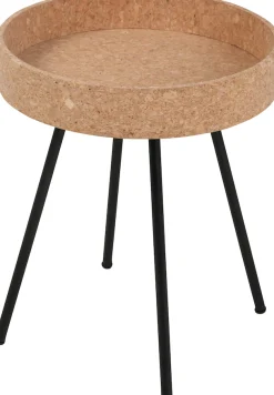 Möbilia Beistelltisch Set, 2 Stk. tlg. Tischplatten aus Kork