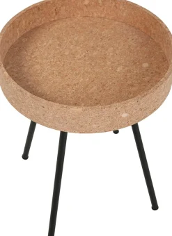 Möbilia Beistelltisch Set, 2 Stk. tlg. Tischplatten aus Kork