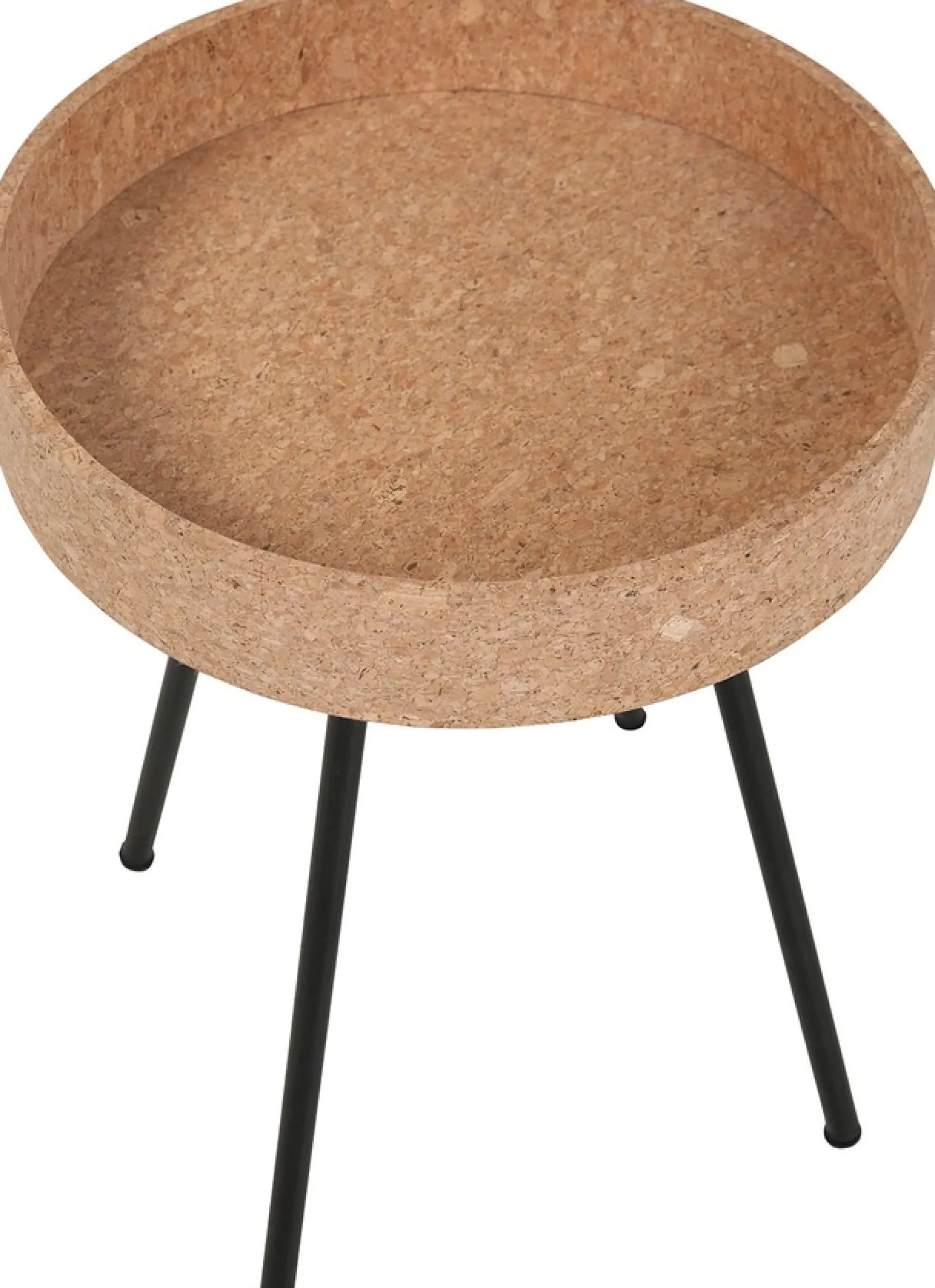 Möbilia Beistelltisch Set, 2 Stk. tlg. Tischplatten aus Kork