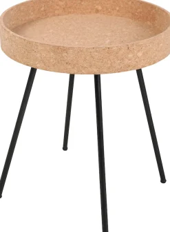 Möbilia Beistelltisch Set, 2 Stk. tlg. Tischplatten aus Kork