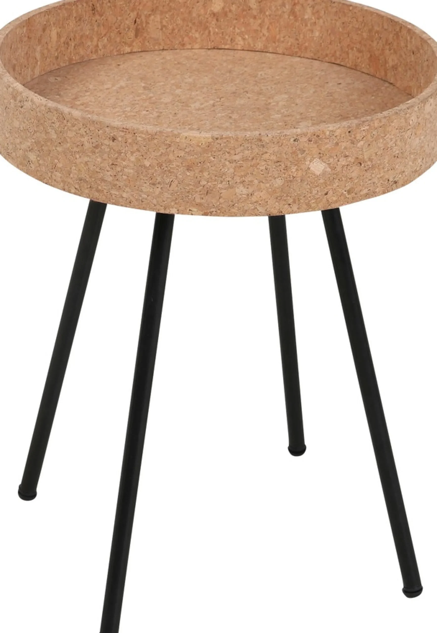 Möbilia Beistelltisch Set, 2 Stk. tlg. Tischplatten aus Kork