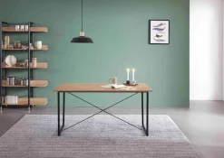 Möbilia Esstisch »Aage« Akazie-Dekor, Breite 140 cm