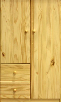 Möbilia Kleiderschrank 1 Stk. tlg. Schubladen mit Metallschienen