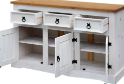 Möbilia Kommode im mexikanischen Landhaus-Stil
