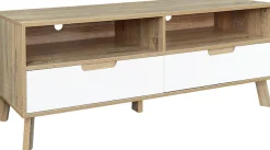 Möbilia Lowboard »Delea« Kommode mit 2 Kabeldurchführungen