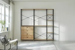 Möbilia Schubkasten Set, 2 Stk. tlg. Griffe und Laufschienen aus Metall