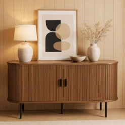 Möbilia Sideboard 2 Schiebetüren