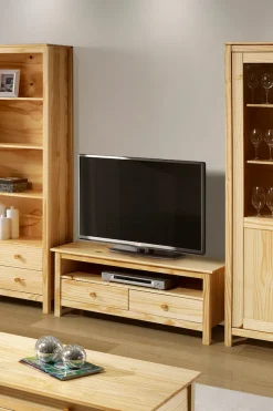 Möbilia TV-Board 1 Stk. tlg. mit Kabeldurchführung