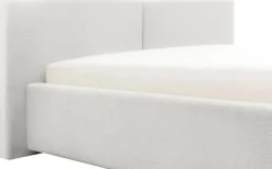 meise.möbel Polsterbett »Cube wahlweise mit Matratze und Bettkasten« extra flaches Kopfteil, erhältlich in den Breiten 140cm, 160cm & 180cm