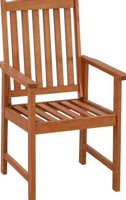 MERXX Garten-Essgruppe »Montana« 8x Sessel, inkl. Auflagen, 1x Tisch 220x110 cm, 17 Stk. tlg. Eukalyptusholz, FSC® Mix
