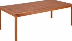 MERXX Garten-Essgruppe »Montana« 8x Sessel, inkl. Auflagen, 1x Tisch 220x110 cm, 17 Stk. tlg. Eukalyptusholz, FSC® Mix