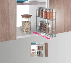 Metaltex Gewürzregal »In & Out« exklusive Metaltex-Polytherm®-Beschichtung