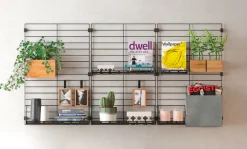 Metaltex Regalelement »Mural line« Set, 1 Stk. tlg. individuell erweiterbar