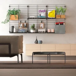 Metaltex Regalelement »Mural line« Set, 1 Stk. tlg. individuell erweiterbar