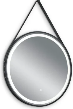 MIRRORS AND MORE LED-Lichtspiegel »Finchen« integrierte LED-Beleuchtung, mit Lederband