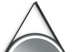MIRRORS AND MORE LED-Lichtspiegel »Finchen« integrierte LED-Beleuchtung, mit Lederband