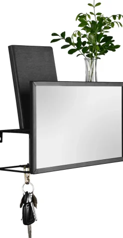 MIRRORS AND MORE Wandgarderobe »Mimi« 1 Stk. tlg. mit Ablagefach und Spiegel