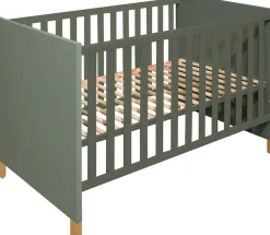 Mäusbacher Babybett Holzfüße, Holzgriffe