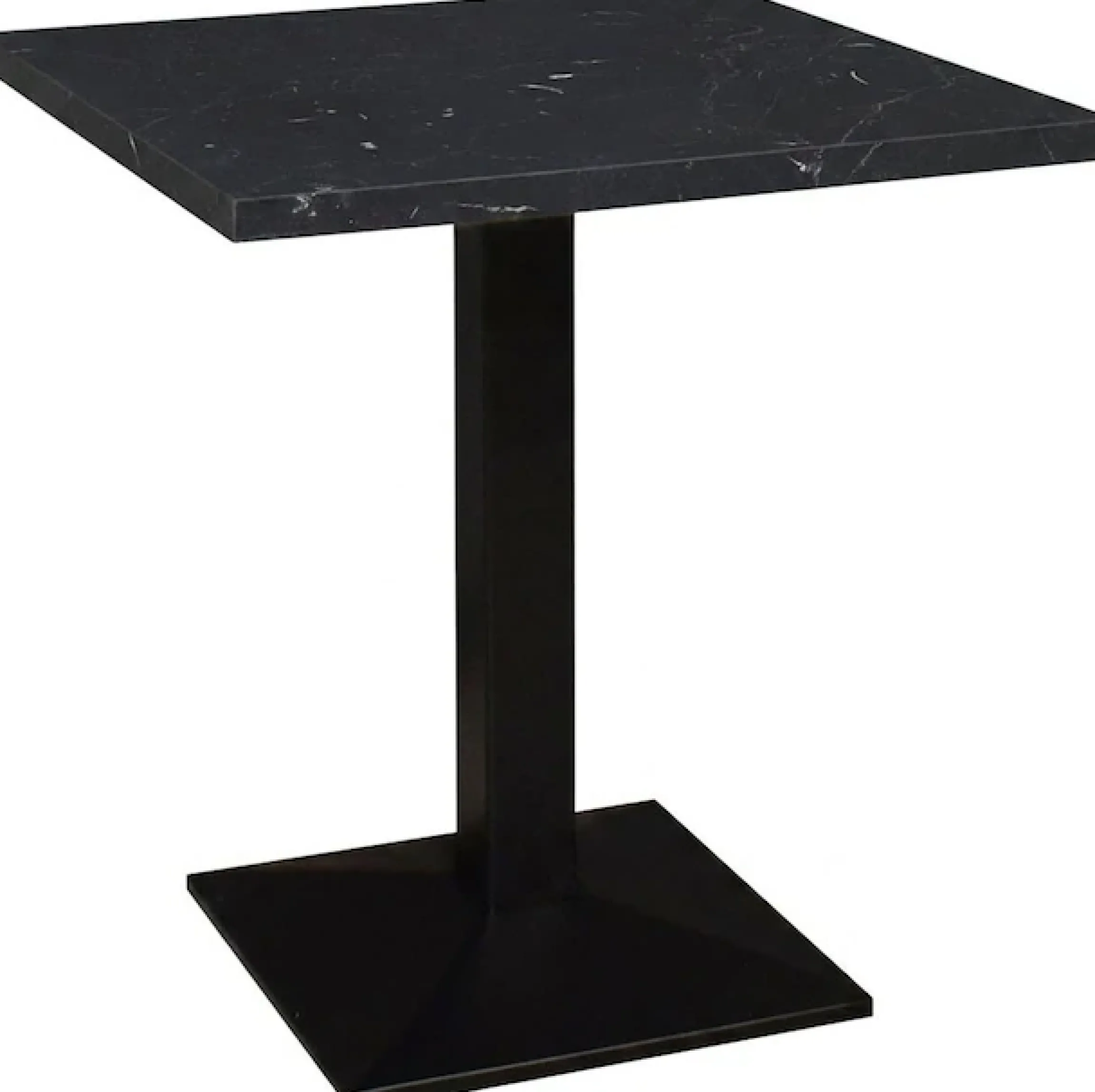 Mäusbacher Bistrotisch »Big Bistro Metall« Quadrat-Säulengestell, eckige Platte BHT 70x75x70 cm