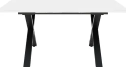 Mäusbacher Esstisch Esstisch ausziehbar auf 210 cm, eckige Tischform, Gestell X-Form