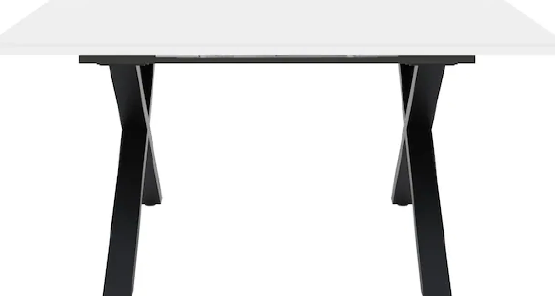 Mäusbacher Esstisch Esstisch ausziehbar auf 210 cm, eckige Tischform, Gestell X-Form