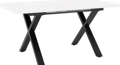 Mäusbacher Esstisch Esstisch ausziehbar auf 210 cm, eckige Tischform, Gestell X-Form