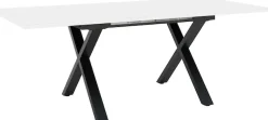 Mäusbacher Esstisch Esstisch ausziehbar auf 210 cm, eckige Tischform, Gestell X-Form