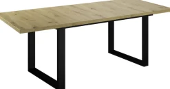 Mäusbacher Esstisch »Lino« Metallgestell in U-Form, ausziehbar 160 auf 210 cm