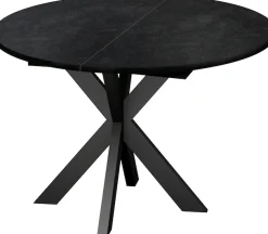 Mäusbacher Esstisch Runder Esstisch, Metallgestell in Stern-Form, ausziehbar