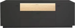 Mäusbacher Lowboard B/H/T: 207x72x45, inkl. Beleuchtung