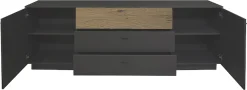 Mäusbacher Lowboard B/H/T: 207x72x45, inkl. Beleuchtung