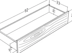 Mäusbacher Lowboard B/H/T: 207x72x45, inkl. Beleuchtung