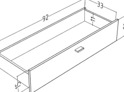 Mäusbacher Lowboard B/H/T: 207x72x45, inkl. Beleuchtung