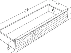 Mäusbacher Lowboard »Nova« Packung,Lowboard, BHT 214/71/42 cm, inkl. Griffbeleuchtung, Türdämpfung