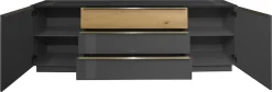 Mäusbacher Lowboard »Nova« Packung,Lowboard, BHT 214/71/42 cm, inkl. Griffbeleuchtung, Türdämpfung