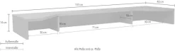 Mäusbacher Schreibtischaufsatz »Big System Office« Breite 137 cm