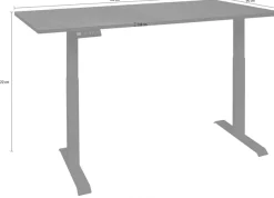 Mäusbacher Schreibtisch »Big System Office« Breite 140 cm, elektrisch höhenverstellbar