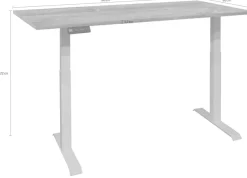 Mäusbacher Schreibtisch »Big System Office« Breite 160 cm, elektrisch höhenverstellbar