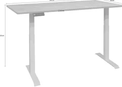 Mäusbacher Schreibtisch »Big System Office« Breite 180 cm, elektrisch höhenverstellbar