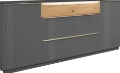 Mäusbacher Sideboard »Nova« Sideboard, BHT 214/92/42 cm, inkl. Griffbeleuchtung, Türdämpfung