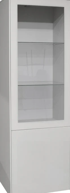 Mäusbacher Standvitrine »Imola« Mäusbacher Vitrine mit Glas- und Holztür